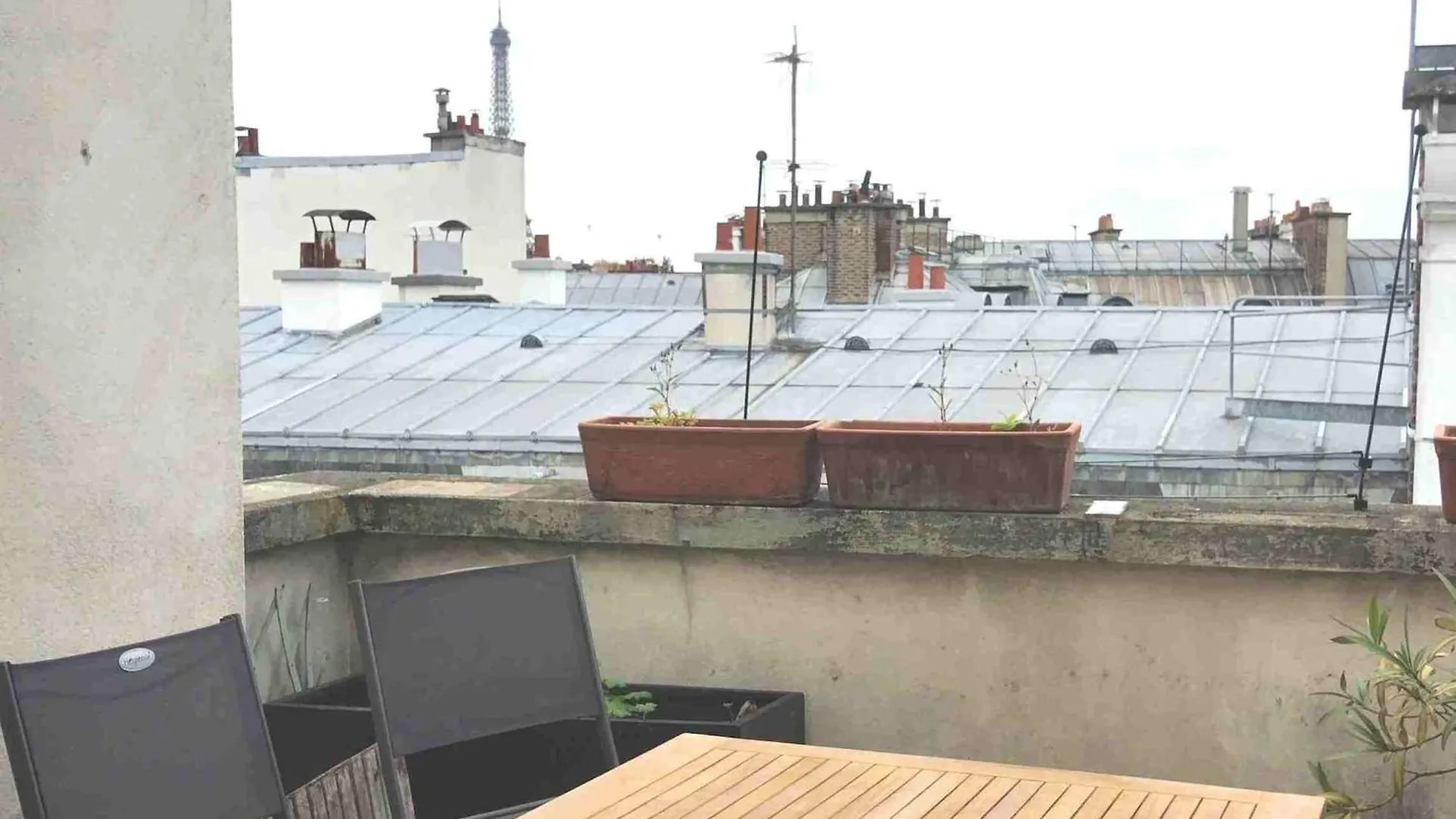 Paris Invalides Vue Tour Eiffel Duplex 아파트